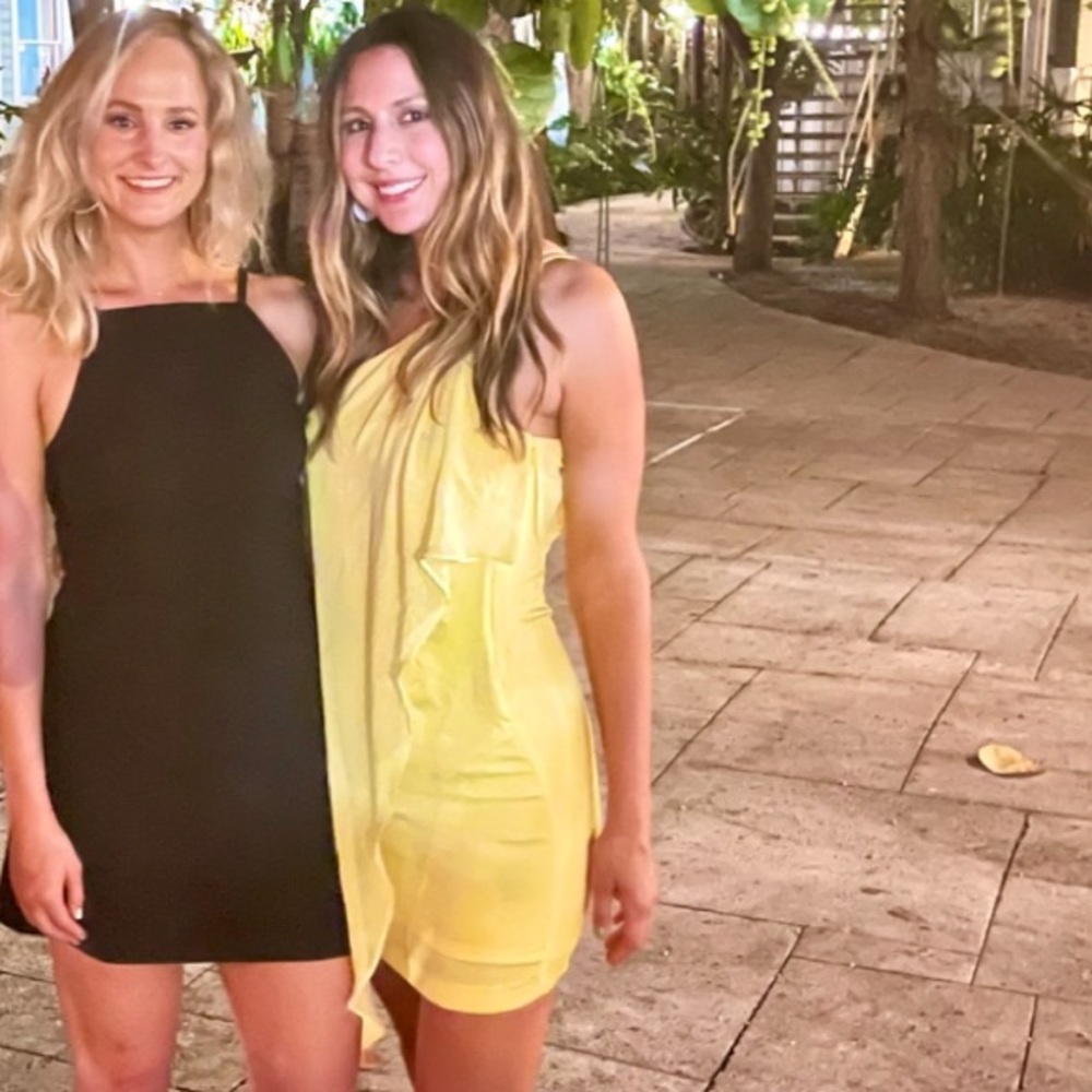 Beautiful yellow dress